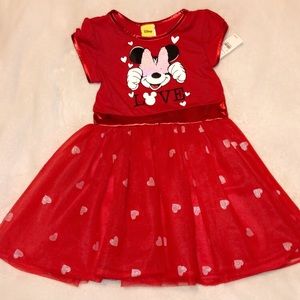 NWT Girl’s Disney Minnie Mouse Dress